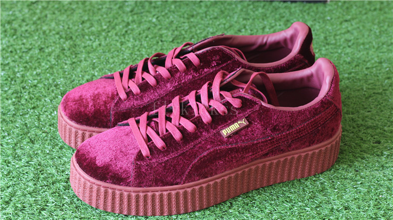 Rihanna Puma X Fenty Creepers Red Wine